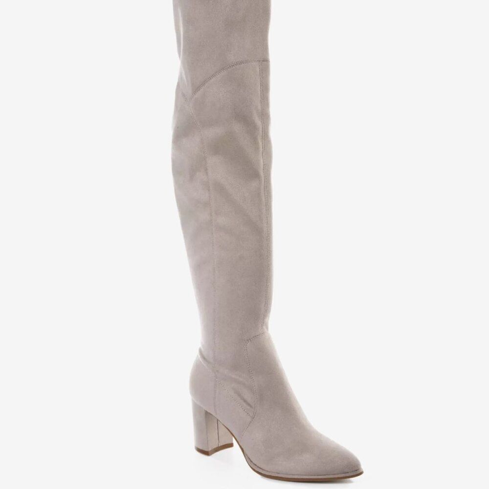 Luley by Marc Fisher Suede Leather Over The Knee Boot Size 8M NEW WITH TAG - Picture 3 of 7